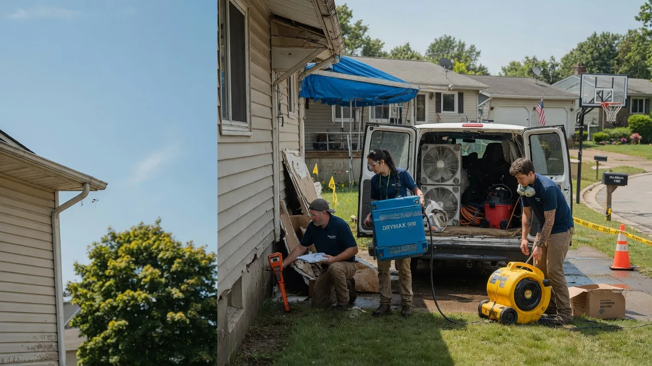 Ceiling Leak Cleanup in Kensett, IA near me